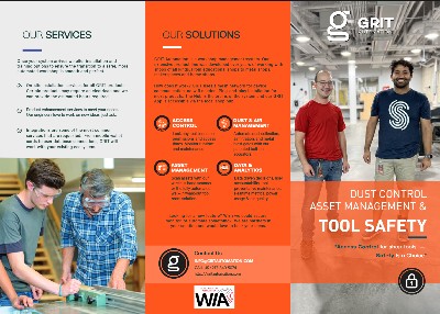 Education tri-fold brochure cover