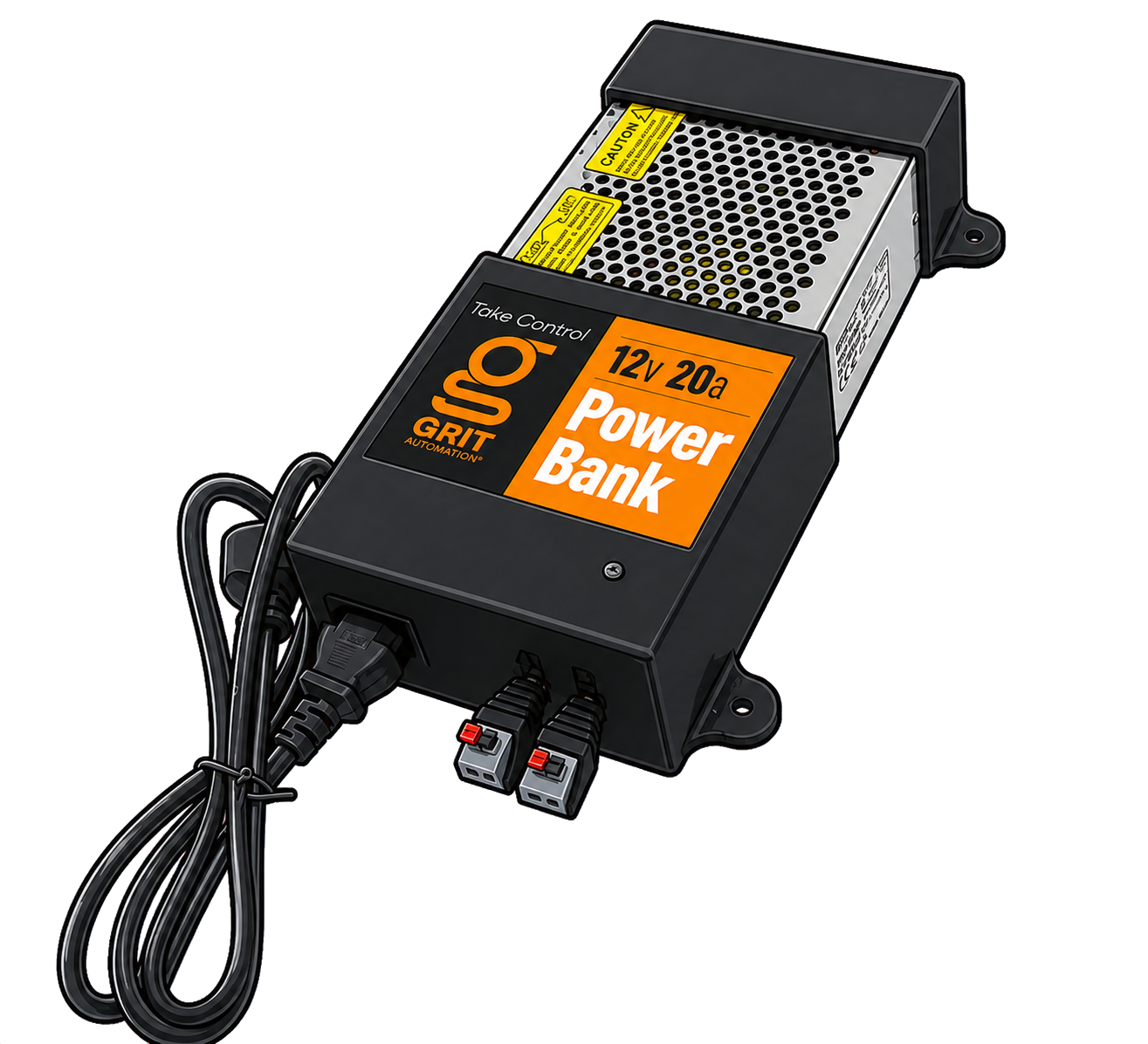 Illustrated GRIT 12V 20A Power Bank